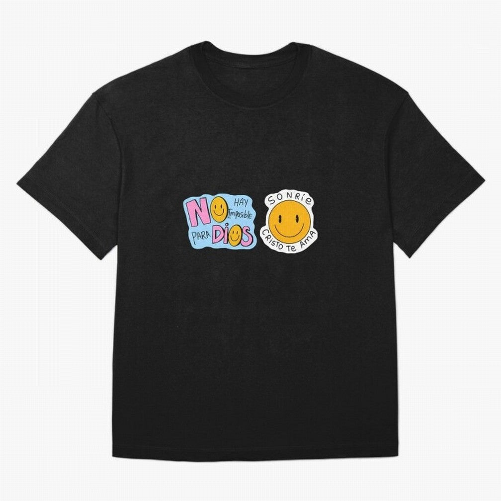 No Hay Imposibles Para Dios Sonrie Cristo Te Ama Oversized T-Shirt Follow the FIFA World Cup 2026 Journey through Haaland Highlights, Germany Pride, Fan Favorite Moments, National Team Passion, Big Match Drama and Soccer History; Ideal for