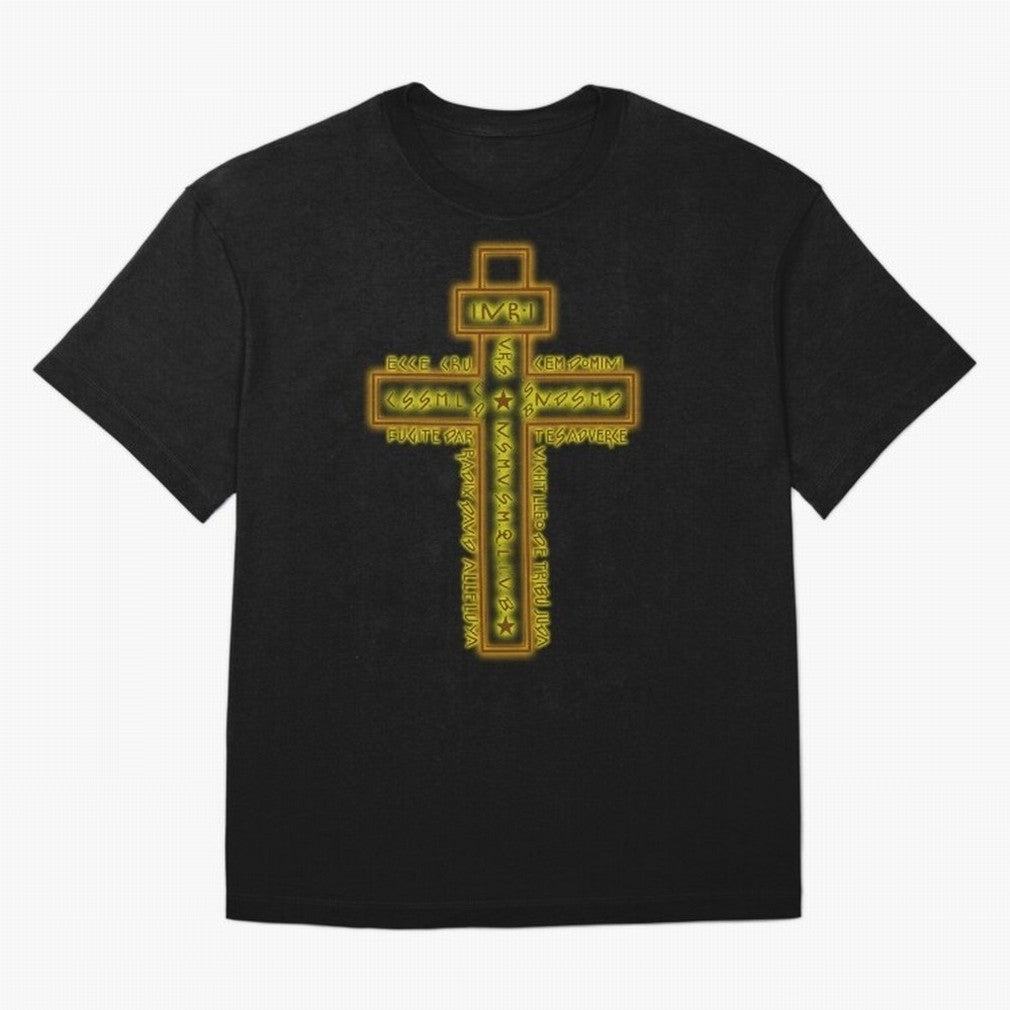 Cruz del Santo Padre Benito Color Oversized T-Shirt Keep the Match Day Mood of the FIFA World Cup 2026 USA Canada Mexico Journey through CR7 Highlights, England Pride, Classic Soccer Heritage, Championship Pressure, Fan Loyalty and International
