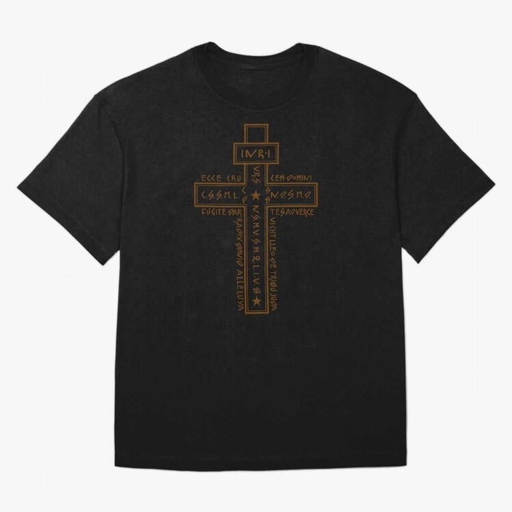 Cruz del Santo Padre Benito 2 Oversized T-Shirt Show Your Tournament Heart for FIFA World Cup 2026 USA Canada Mexico Spirit, Capturing Argentina, CR7 and Messi, Champion Mindset, Group Stage Buzz, Knockout Tension and Passionate Fan Culture;