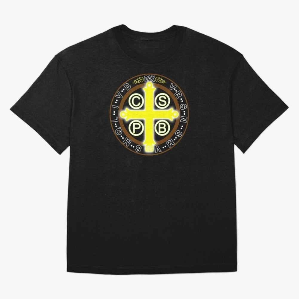 Medalla de San Benito Color Back Oversized T-Shirt Feel the Roar of Match Day Hype around FIFA World Cup 2026 USA Canada Mexico, CR7 and Messi, England, Retro Football Energy, Iconic Rivalries, Trophy Chase Drama and Stadium Atmosphere; Perfect for