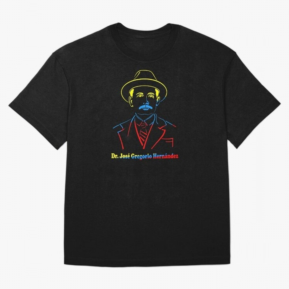 Dr. Jos¨¦ Gregorio Hern¨¢ndez Colores Bandera Oversized T-Shirt Feel the Roar of FIFA World Cup 2026 USA Canada Mexico Spirit, with France, Haaland and Mbappe, Classic Soccer Heritage, Championship Pressure, Fan Loyalty and International Pride;