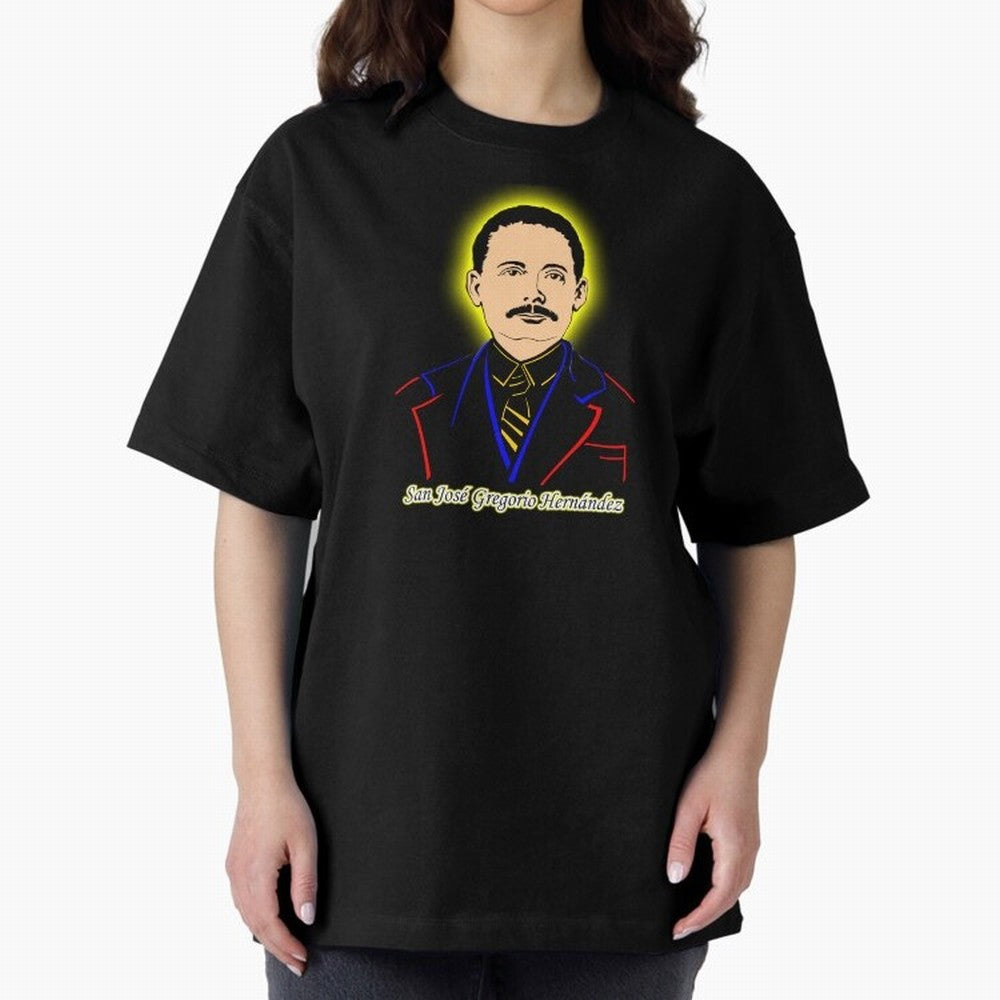 San Jos¨¦ Gregorio Hern¨¢ndez Oversized T-Shirt Wear the Spirit of Match Day Hype around FIFA World Cup 2026 USA Canada Mexico, Messi, Neymar and Mbappe, France and Portugal, Goal Celebration Energy, Supporter Heritage, Football Icons and Worldwide