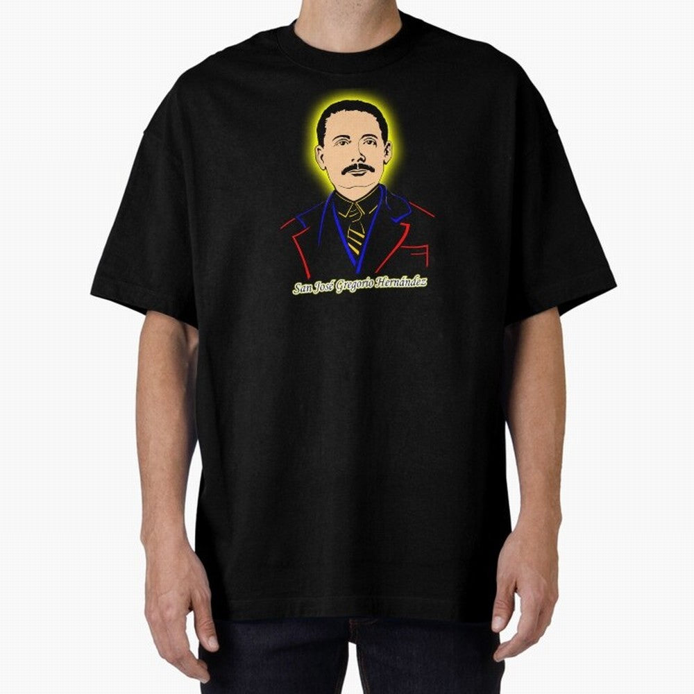 San Jos¨¦ Gregorio Hern¨¢ndez Oversized T-Shirt Wear the Spirit of Match Day Hype around FIFA World Cup 2026 USA Canada Mexico, Messi, Neymar and Mbappe, France and Portugal, Goal Celebration Energy, Supporter Heritage, Football Icons and Worldwide