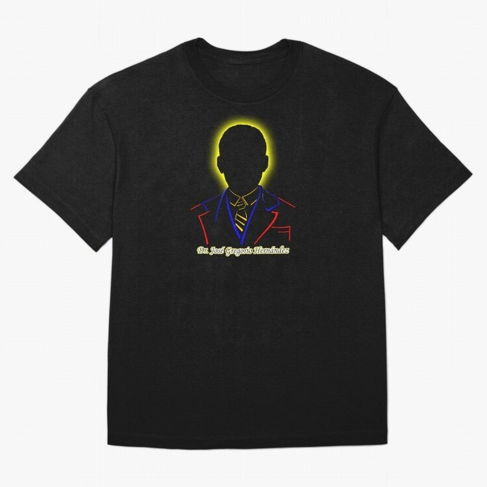 Dr. jose gregorio hernandez Silueta Oversized T-Shirt Upgrade FIFA World Cup 2026 Spirit, Capturing France and Portugal, Messi, Sports Nostalgia, International Competition, Famous Players and Unforgettable Victories; Perfect for People Who Love