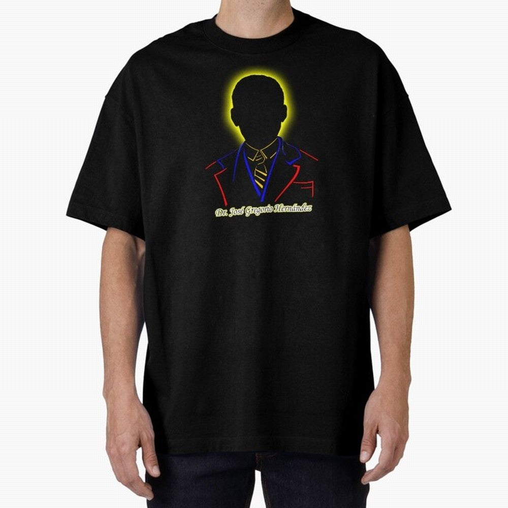 Dr. jose gregorio hernandez Silueta Oversized T-Shirt Upgrade FIFA World Cup 2026 Spirit, Capturing France and Portugal, Messi, Sports Nostalgia, International Competition, Famous Players and Unforgettable Victories; Perfect for People Who Love