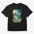Tropical Shoreline of the Canary Islands Spain Oversized T-Shirt Bring Legendary Rivalry Energy to the FIFA World Cup 2026 Journey through CR7 and Messi Highlights, France Pride, Fan Favorite Moments, National Team Passion, Big Match Drama and