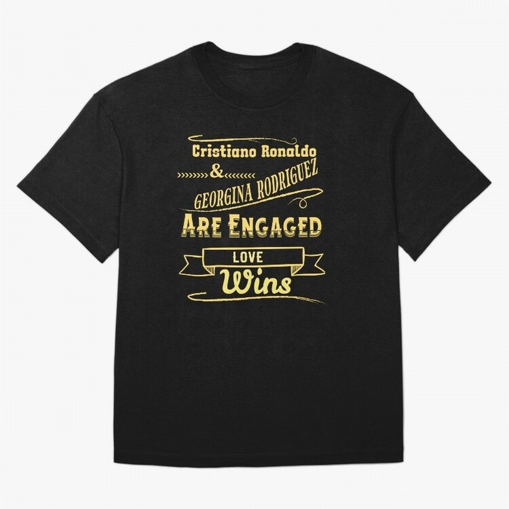 Cristiano & Georgina Engagement ¨C True Love Story Oversized T-Shirt Make Every Kick Count in Match Day Hype around FIFA World Cup 2026, Messi, Neymar and Mbappe, France, Worldwide Fan Energy, Dramatic Goals, Stadium Lights and Championship