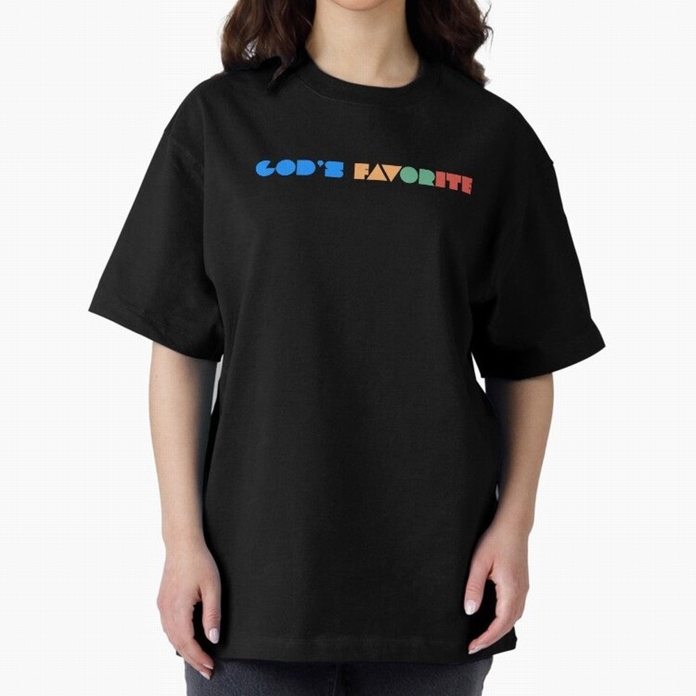 God's Favorite Oversized T-Shirt Refresh FIFA World Cup 2026 Filled with Mbappe and Neymar, England, France and Netherlands Energy, Stadium Memories, Football Loyalty, International Chants and Championship Tradition; Ideal for Passionate Fans Who