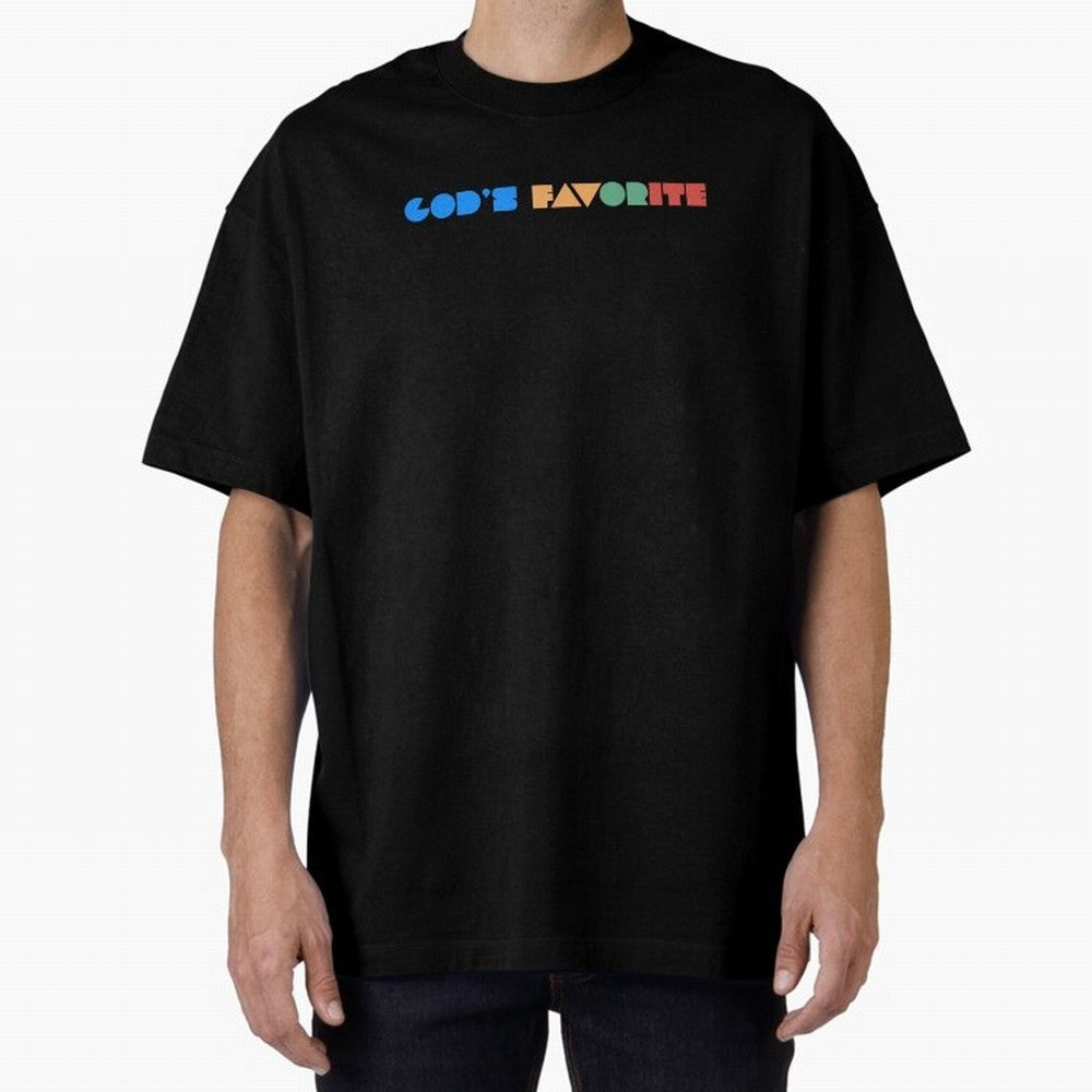 God's Favorite Oversized T-Shirt Refresh FIFA World Cup 2026 Filled with Mbappe and Neymar, England, France and Netherlands Energy, Stadium Memories, Football Loyalty, International Chants and Championship Tradition; Ideal for Passionate Fans Who