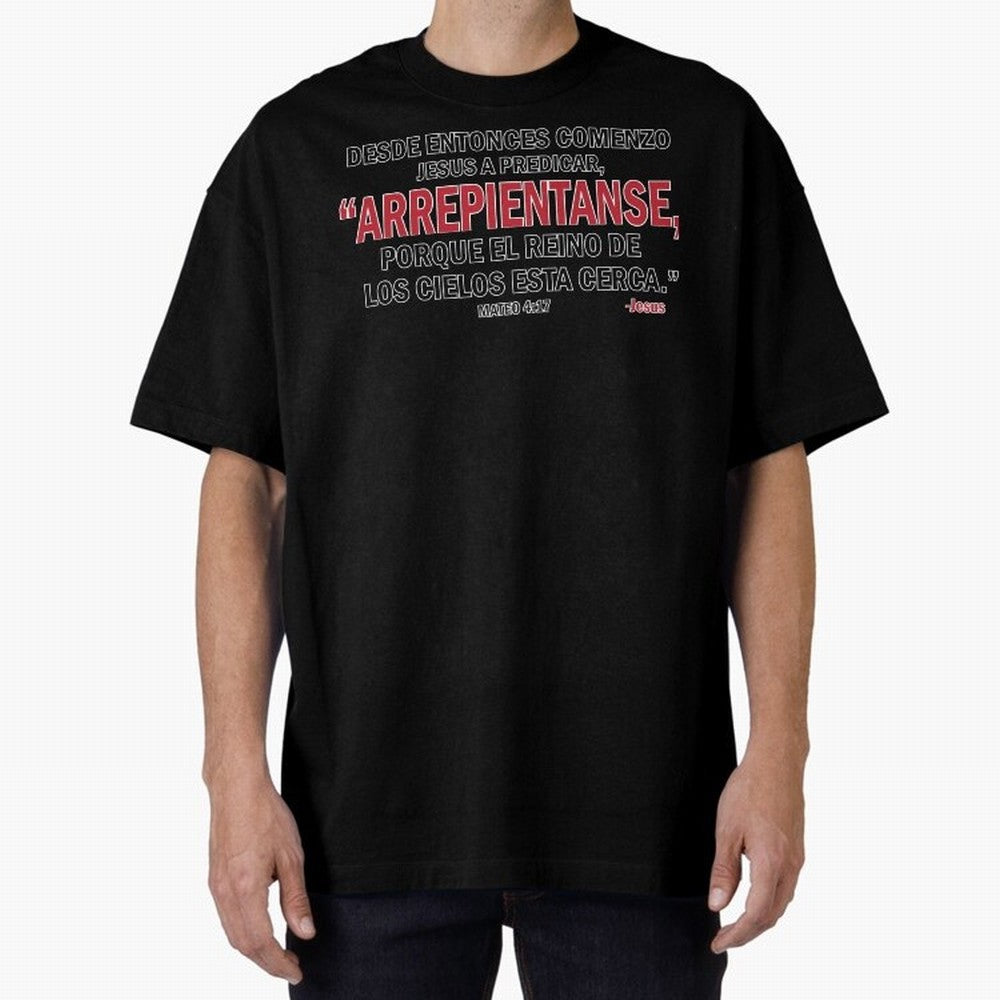 Arrepientanse Oversized T-Shirt Celebrate the Magic of FIFA World Cup 2026 USA Canada Mexico for Fans of Mbappe and Neymar and Portugal, Spain and Germany, Bringing Worldwide Fan Energy, Dramatic Goals, Stadium Lights and Championship Celebrations;