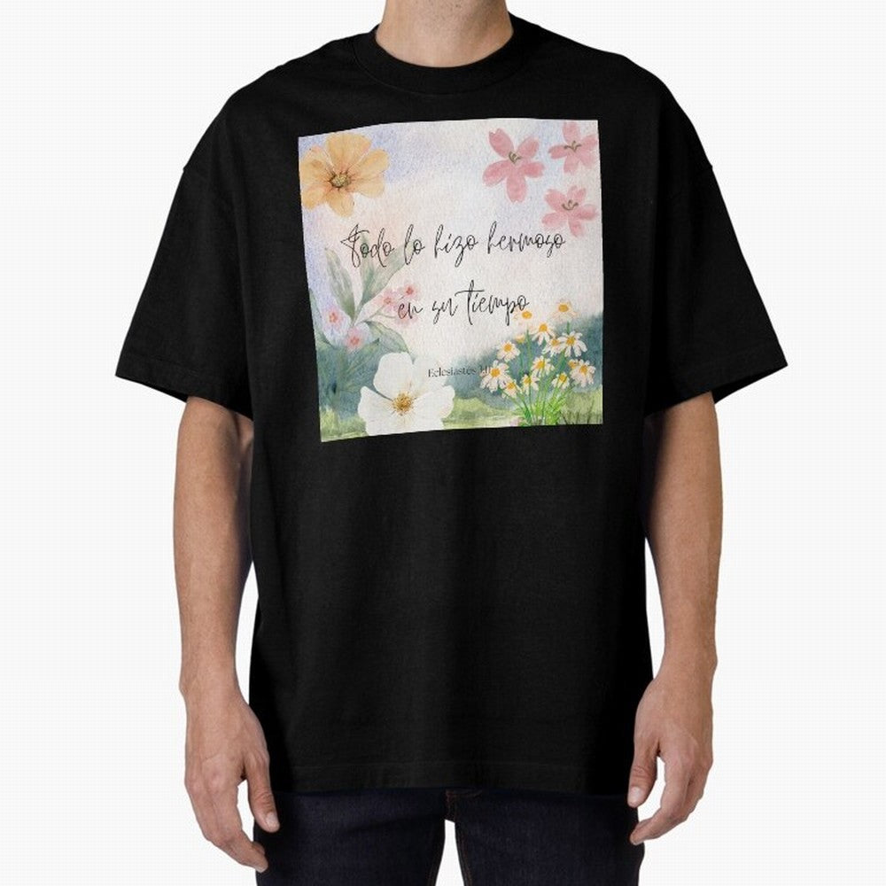 Christian Bible Verse Spanish Art Oversized T-Shirt Join the FIFA World Cup 2026 Group Stage Journey through Mbappe Highlights, Argentina, France and Brazil Pride, Fan Favorite Moments, National Team Passion, Big Match Drama and Soccer History;