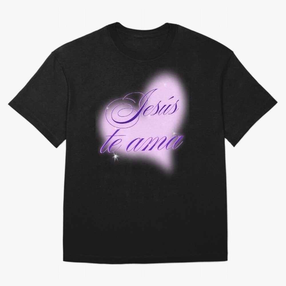 Spanish, Jesus Loves You, Jes¨²s te ama, John 3:16 Oversized T-Shirt Capture Stadium Memories from Global Football Passion for FIFA World Cup 2026, Inspired by Cristiano Ronaldo, Haaland and CR7, Argentina and Brazil, Tournament Hype, Historic