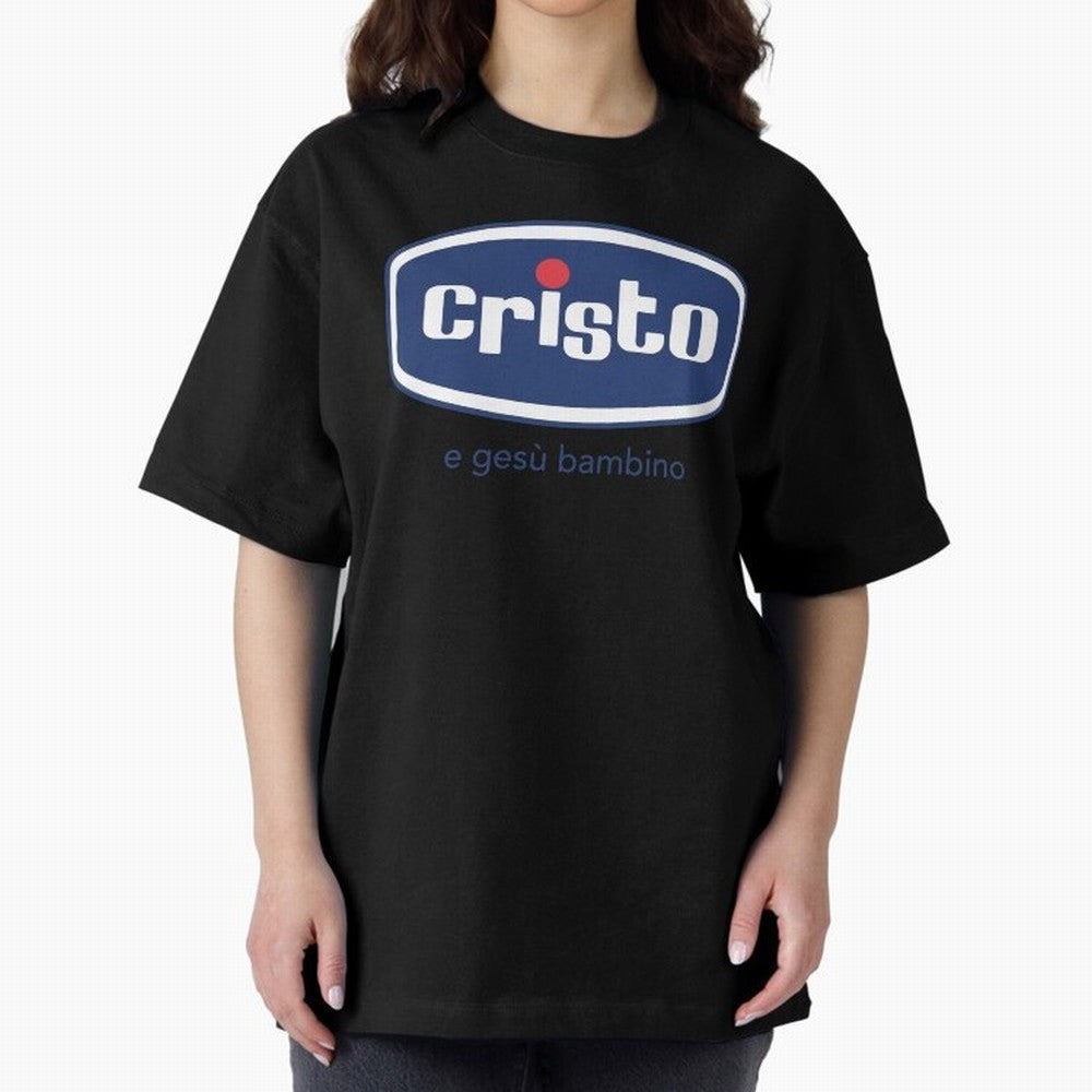 Cristo e ges¨´ bambino ? Oversized T-Shirt Support FIFA World Cup 2026 Group Stage Filled with CR7, France and Portugal Energy, Football Festival Excitement, Trophy Ambitions, Country Rivalries and Star Player Buzz; Created for Match Day Parties,