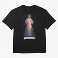 Imagen de la Divina Misericordia, JES¨²S EN T¨ª CONF¨ªO regalos cat¨®licos y cristianos, Oversized T-Shirt Celebrate the Road through FIFA World Cup 2026 Filled with Messi, France and Portugal Energy, Football Festival Excitement, Trophy Ambitions,