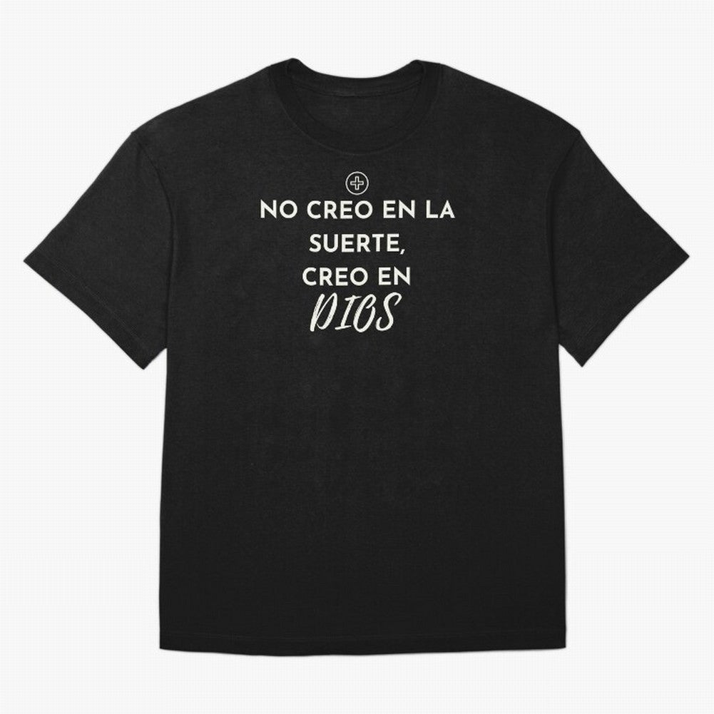 No creo en la suerte, creo en Dios Oversized T-Shirt Support the Legends of FIFA World Cup 2026 USA Canada Mexico Highlighting Haaland and Mbappe, England and Germany Energy, Football History, Final Match Energy, Crowd Noise and Once in a Lifetime