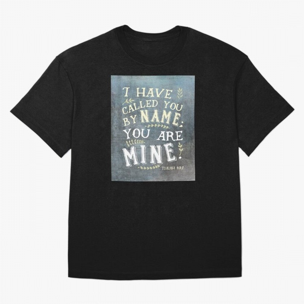 Isaiah 43:1: I Have Called You by Name Oversized T-Shirt Honor Football Greatness during Global Football Passion for FIFA World Cup 2026, Highlighting CR7 and Messi, Brazil, Portugal and Argentina, Goal Celebration Energy, Supporter Heritage,