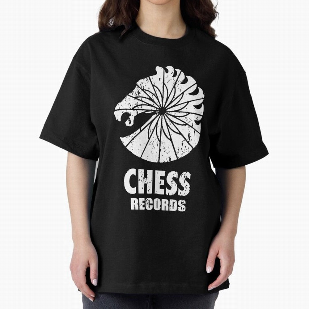 Chess records Oversized T-Shirt Capture Stadium Memories from FIFA World Cup 2026 Group Stage Spirit, Capturing Spain and Netherlands, Cristiano Ronaldo, Football Passion, Legendary Performances, Festival Vibes and Supporter Community; Ideal for