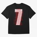 Viva Ronaldo - Chant - Number 7 Oversized T-Shirt Celebrate Rivalries and Pride in Global Football Passion for FIFA World Cup 2026 USA Canada Mexico, Celebrating Messi, CR7 and Mbappe, England, France and Netherlands, Retro Football Energy, Iconic