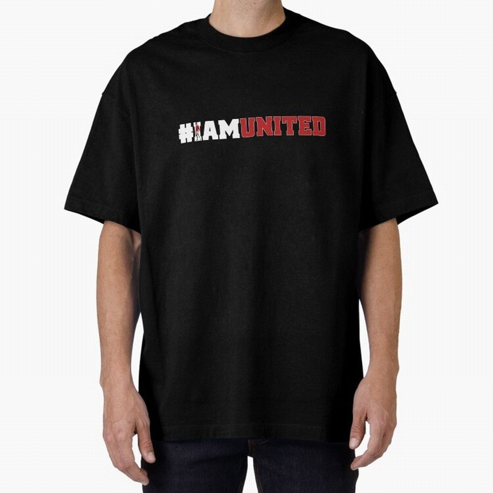 I am United Oversized T-Shirt Bring Retro Soccer Energy to the FIFA World Cup 2026 Journey through Neymar Highlights, Germany Pride, Soccer Culture, Superstar Moments, National Team Dreams and Competitive Fire; Created for Match Day Parties, Soccer