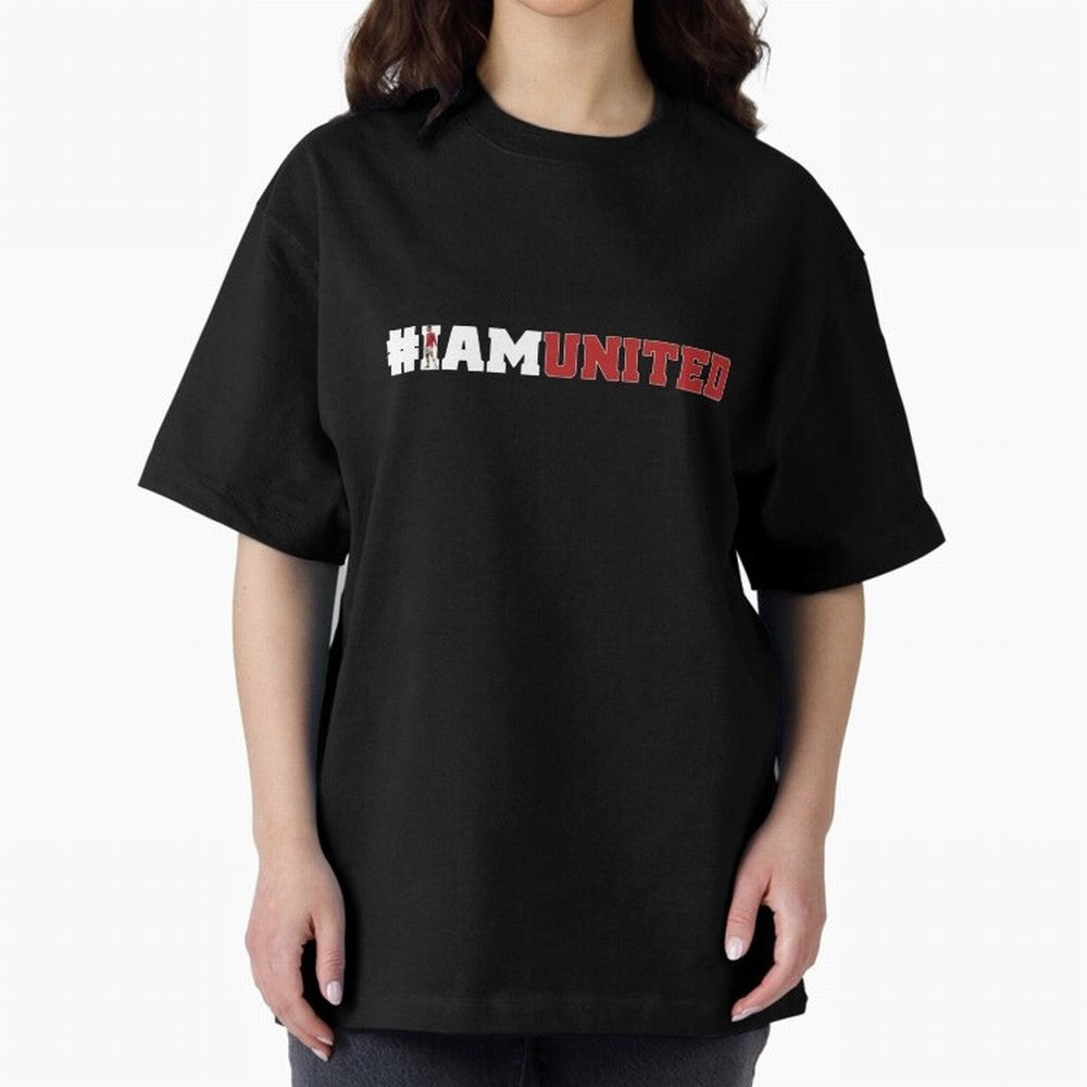 I am United Oversized T-Shirt Bring Retro Soccer Energy to the FIFA World Cup 2026 Journey through Neymar Highlights, Germany Pride, Soccer Culture, Superstar Moments, National Team Dreams and Competitive Fire; Created for Match Day Parties, Soccer