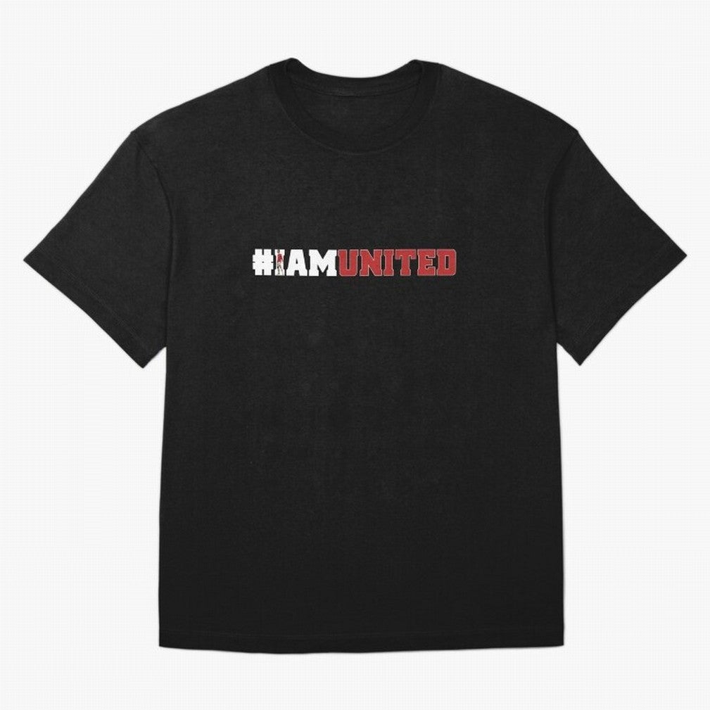 I am United Oversized T-Shirt Bring Retro Soccer Energy to the FIFA World Cup 2026 Journey through Neymar Highlights, Germany Pride, Soccer Culture, Superstar Moments, National Team Dreams and Competitive Fire; Created for Match Day Parties, Soccer