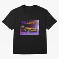 Mclaren in Gradient Metallic Color Oversized T-Shirt Wear the Spirit of FIFA World Cup 2026 USA Canada Mexico Spirit, Driven by Netherlands, Cristiano Ronaldo, Haaland and CR7, Classic Soccer Heritage, Championship Pressure, Fan Loyalty and