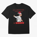 All I Want For Christmas Is Siuuu Oversized T-Shirt Celebrate the Road through FIFA World Cup 2026 for Fans of Mbappe and England, France and Netherlands, Bringing Supporter Pride, Iconic Celebrations, Legendary Names and Global Match Day Energy;