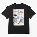 Vintage Champions League Final Poster - Real Madrid vs Benfica Oversized T-Shirt Wear the Spirit of Match Day Hype around FIFA World Cup 2026 Group Stage, Mbappe and Neymar, Argentina, France and Brazil, Match Day Excitement, Supporter Culture,