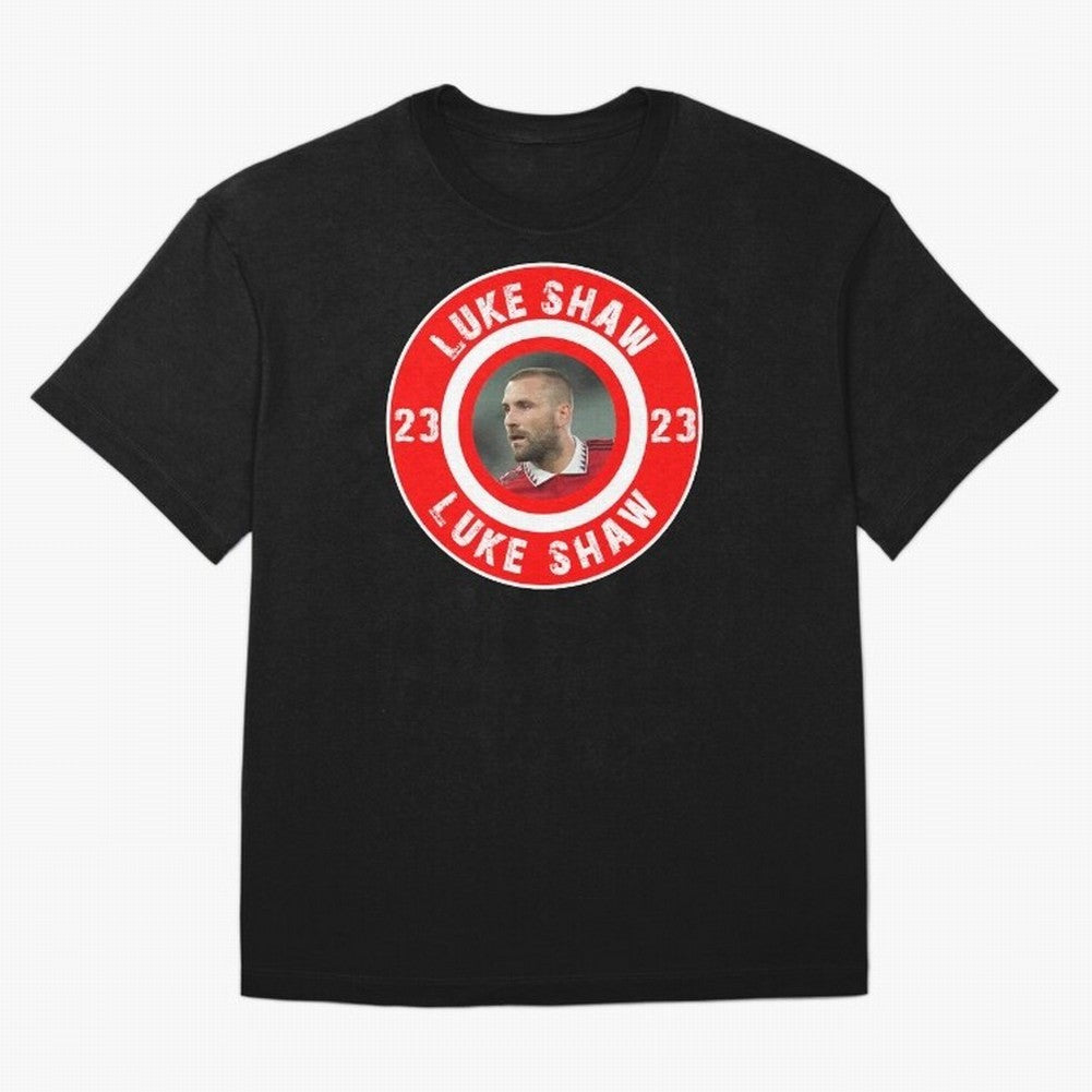 Luke Shaw Oversized T-Shirt Bring FIFA World Cup 2026 Group Stage for Fans of Cristiano Ronaldo and Spain and Netherlands, Bringing Retro Football Energy, Iconic Rivalries, Trophy Chase Drama and Stadium Atmosphere; Ideal for Fans Who Follow Messi,