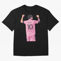 Lionel Messi Celebration Oversized T-Shirt Build Global Football Passion for FIFA World Cup 2026 Group Stage, with Messi, Neymar and Mbappe, France and Portugal, Football History, Final Match Energy, Crowd Noise and Once in a Lifetime Moments;