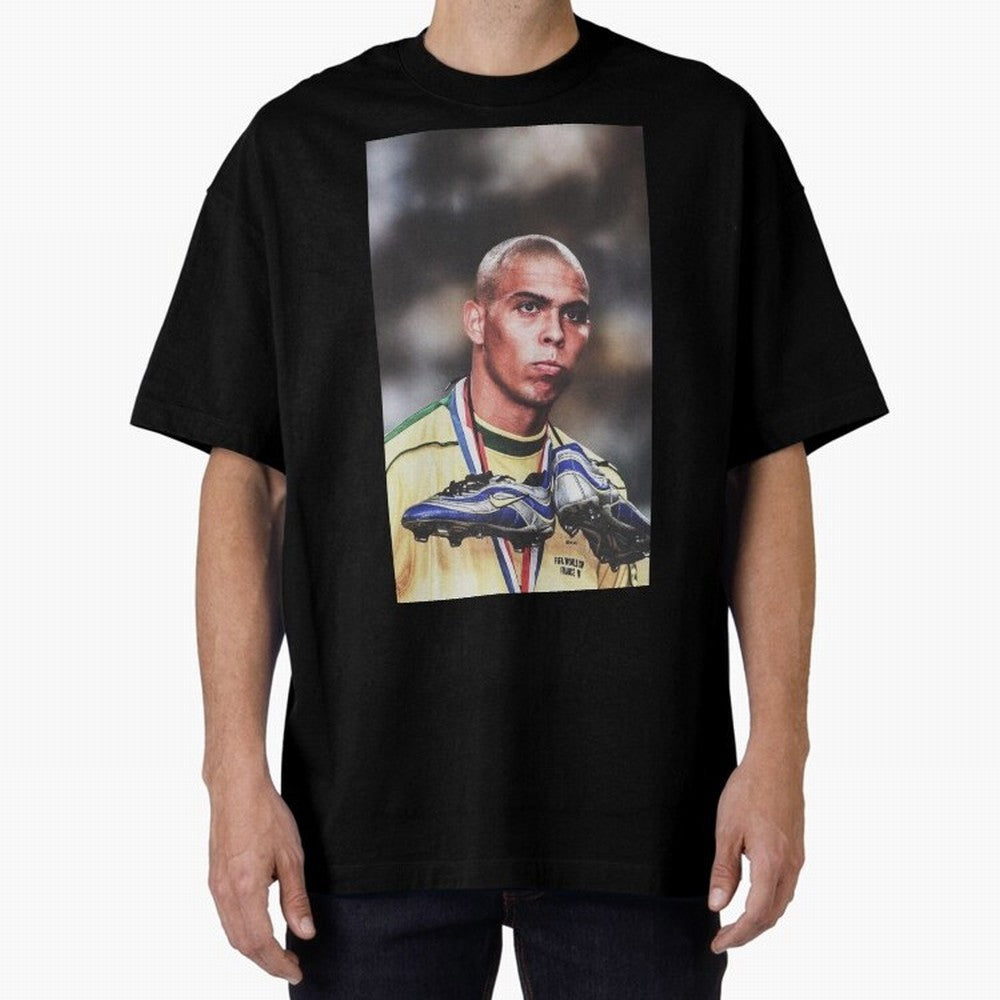 Ronaldo Luis Nazario de Lima Art Oversized T-Shirt Celebrate Fan Favorites in the FIFA World Cup 2026 Group Stage Journey through Cristiano Ronaldo, Haaland and CR7 Highlights, Netherlands Pride, Worldwide Fan Energy, Dramatic Goals, Stadium Lights
