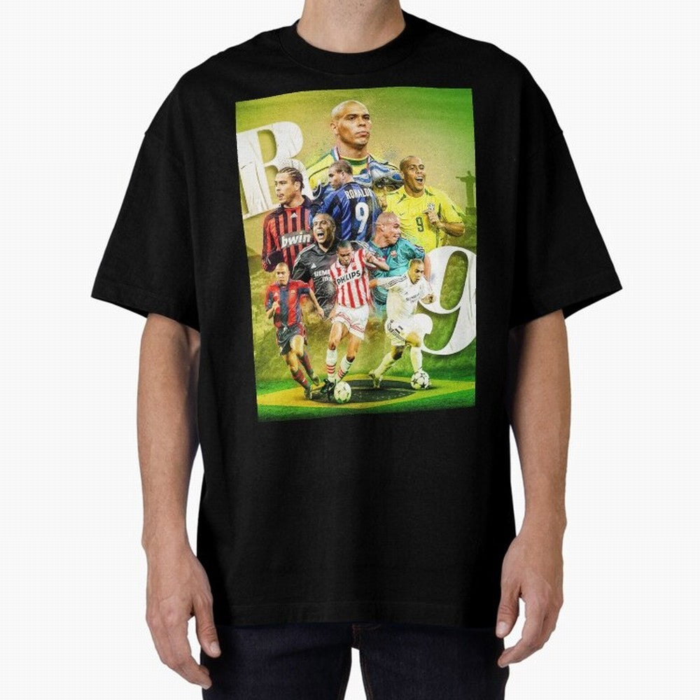 Wallpaper Ronaldo Nazario Brazil Oversized T-Shirt Show Your Stadium Side during Match Day Hype around FIFA World Cup 2026, Mbappe, Brazil, Portugal and Argentina, Football Passion, Legendary Performances, Festival Vibes and Supporter Community;