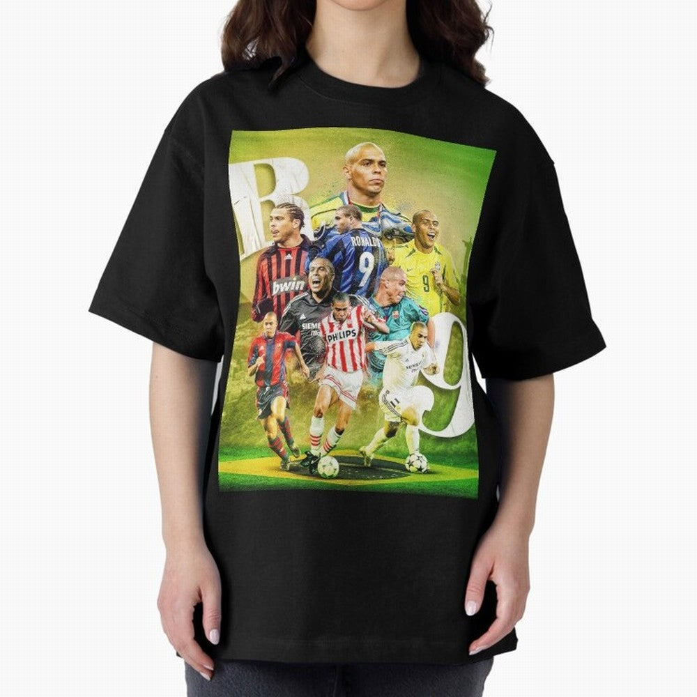 Wallpaper Ronaldo Nazario Brazil Oversized T-Shirt Show Your Stadium Side during Match Day Hype around FIFA World Cup 2026, Mbappe, Brazil, Portugal and Argentina, Football Passion, Legendary Performances, Festival Vibes and Supporter Community;