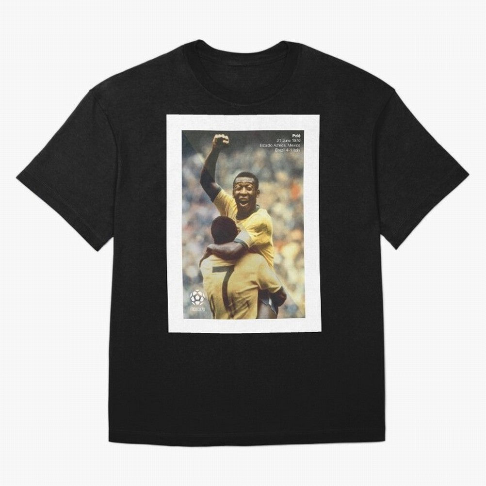 Pele Oversized T-Shirt Experience FIFA World Cup 2026 for Fans of Messi and Spain, Bringing Football History, Final Match Energy, Crowd Noise and Once in a Lifetime Moments; Perfect for Fans, Collectors, Family Gatherings, Watch Parties and Every