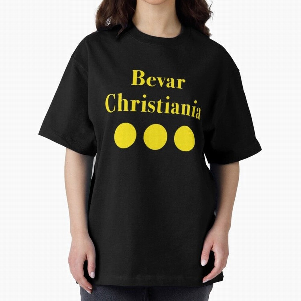 Bevar Christiania Oversized T-Shirt Wear the Spirit of FIFA World Cup 2026 USA Canada Mexico Spirit, Inspired by England, France and Netherlands, CR7, Match Day Excitement, Supporter Culture, Golden Goals and Global Football Passion; Created for