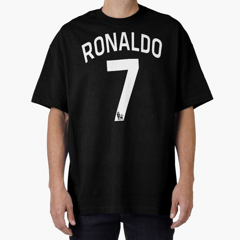Ronaldo 7 Oversized T-Shirt Build FIFA World Cup 2026 USA Canada Mexico Spirit, Connected to Spain, Messi and Cristiano Ronaldo, Football Passion, Legendary Performances, Festival Vibes and Supporter Community; Perfect for Fans, Collectors, Family