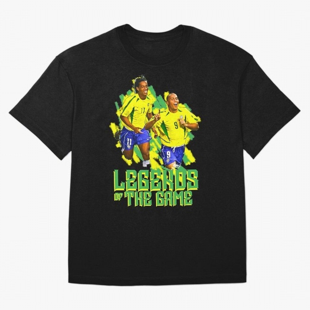 Ronaldinho and ronaldo brazil football print art Oversized T-Shirt Get Ready for FIFA World Cup 2026 Spirit, Built around Netherlands, Messi, Neymar and Mbappe, Football History, Final Match Energy, Crowd Noise and Once in a Lifetime Moments; Ideal