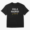 Hala Madrid Oversized T-Shirt Remember Iconic Moments from FIFA World Cup 2026 Group Stage Driven by CR7 and Messi, France and Portugal Energy, Global Supporter Spirit, Legendary Goals, National Colors and Tournament Celebration; Ideal for Football