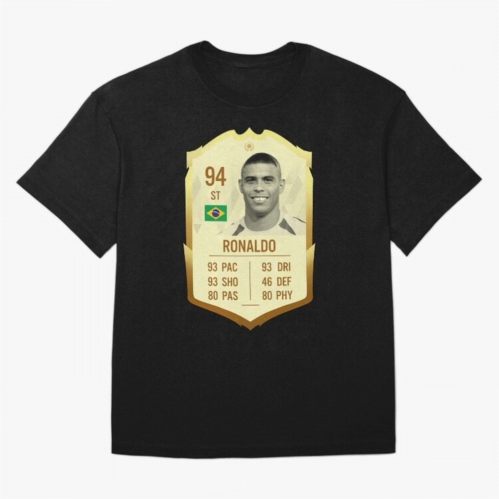 Ronaldo Ultimate Card Oversized T-Shirt Bring Trophy Dreams to Global Football Passion for FIFA World Cup 2026 USA Canada Mexico, Celebrating CR7, Argentina, France and Brazil, Stadium Memories, Football Loyalty, International Chants and