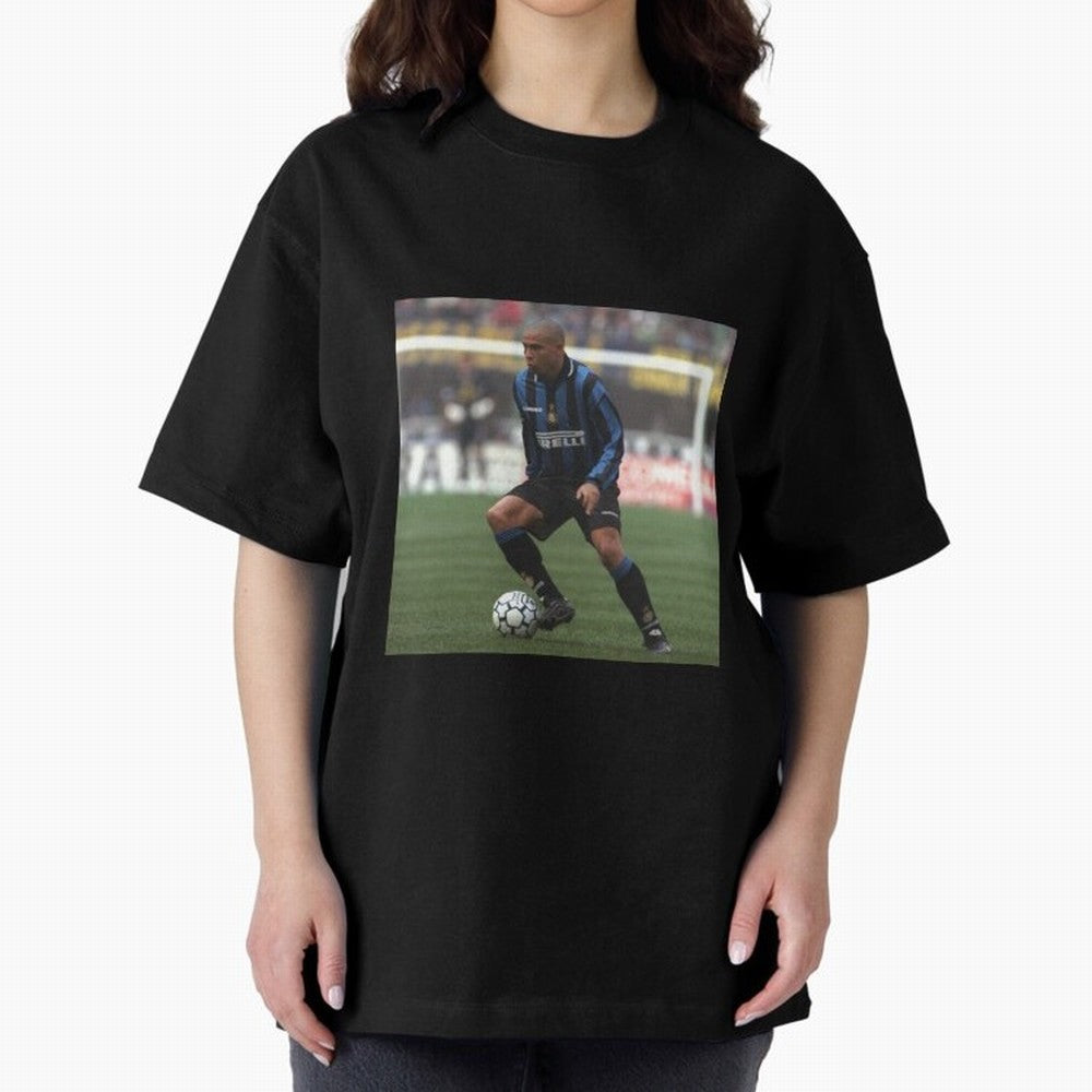 R9 Oversized T-Shirt Celebrate National Team Dreams in the FIFA World Cup 2026 USA Canada Mexico Journey through Neymar Highlights, Spain Pride, Sports Nostalgia, International Competition, Famous Players and Unforgettable Victories; Built for