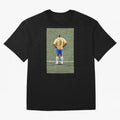 Illustration Ronaldo Luis Nazario de Lima Oversized T-Shirt Show Up for the Glory of FIFA World Cup 2026 for Fans of CR7 and France, Bringing Worldwide Fan Energy, Dramatic Goals, Stadium Lights and Championship Celebrations; Made for Die Hard