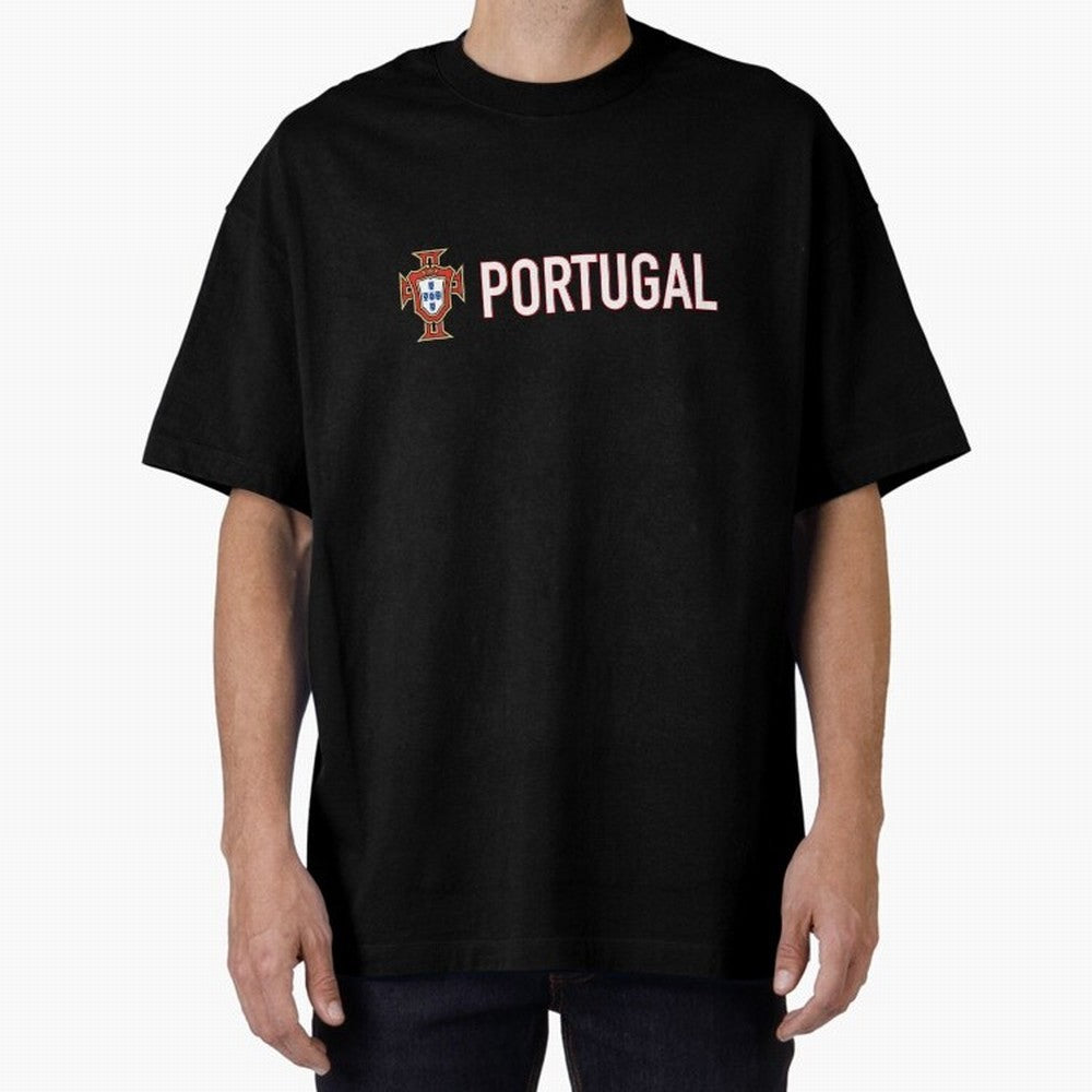 Portugal Oversized T-Shirt Celebrate Soccer Greatness during Match Day Hype around FIFA World Cup 2026 USA Canada Mexico, Messi, CR7 and Mbappe, Germany, Football History, Final Match Energy, Crowd Noise and Once in a Lifetime Moments; Ideal for