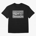 PELE LEGENDARY BICYCLE KICK BLACK AND WHITE5 Oversized T-Shirt Elevate Match Day Hype around FIFA World Cup 2026 Group Stage, Messi, Neymar and Mbappe, Argentina and Brazil, Tournament Hype, Historic Matchups, Family Viewing Parties and Global