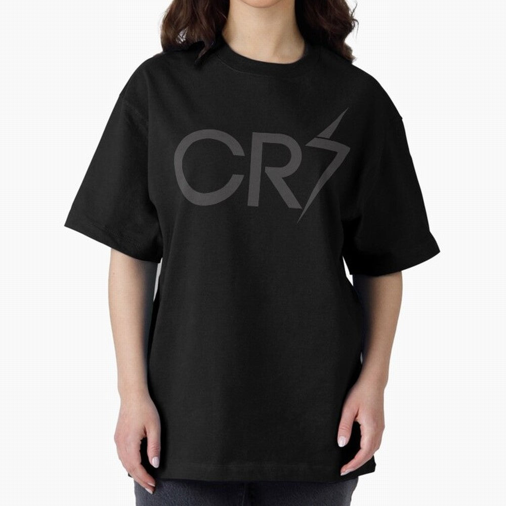 CR7 Power Oversized T-Shirt Feel International Energy from FIFA World Cup 2026 USA Canada Mexico Spirit, Centered on Netherlands, Haaland and Mbappe, Championship Spirit, Famous Goals, Roaring Crowds and International Football Unity; Perfect for