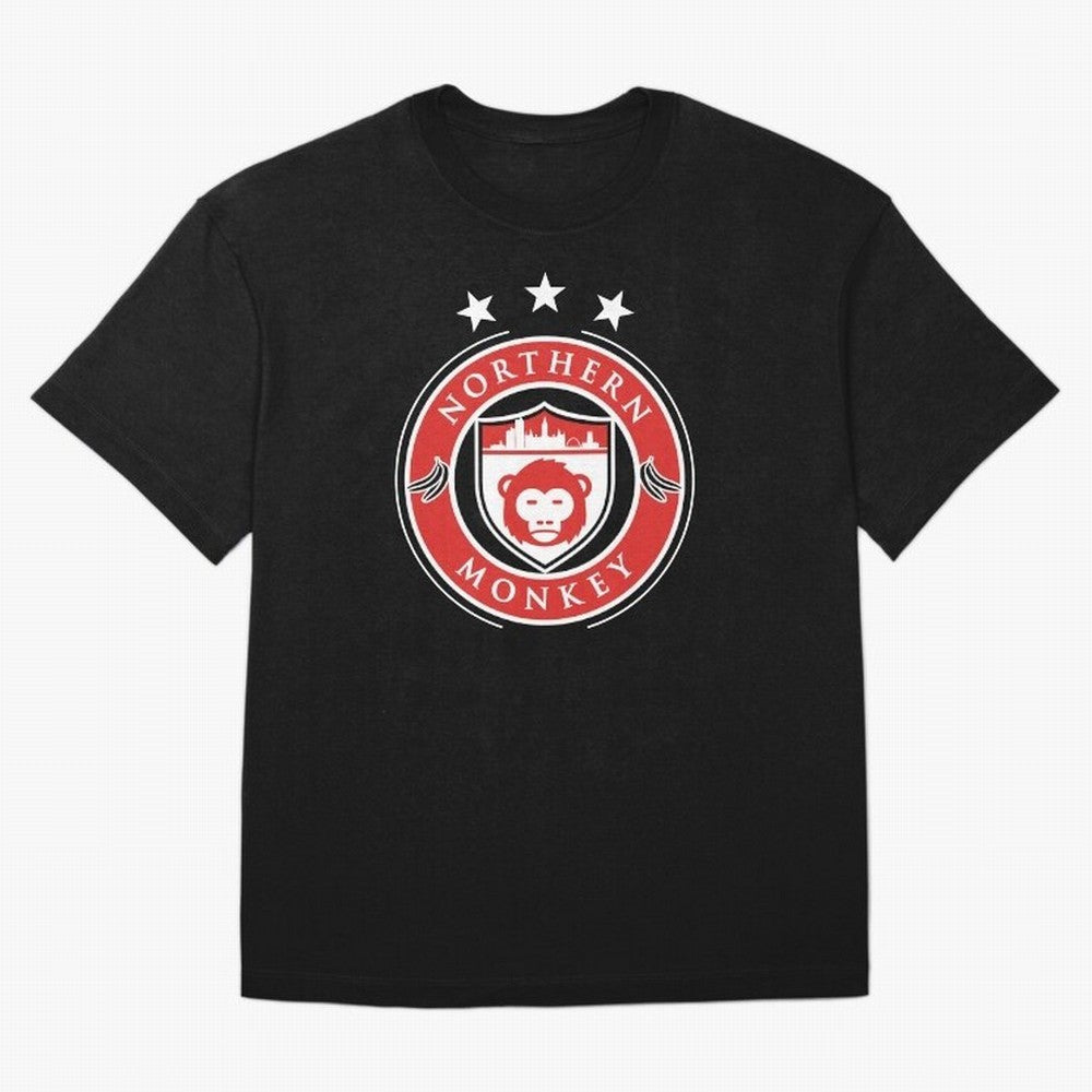 Northern Monkey United Oversized T-Shirt Cheer for Match Day Hype around FIFA World Cup 2026, Haaland and Mbappe, Argentina and Brazil, Game Day Rituals, Football Legends, Country Pride and the Road to the Final; Perfect for People Who Love