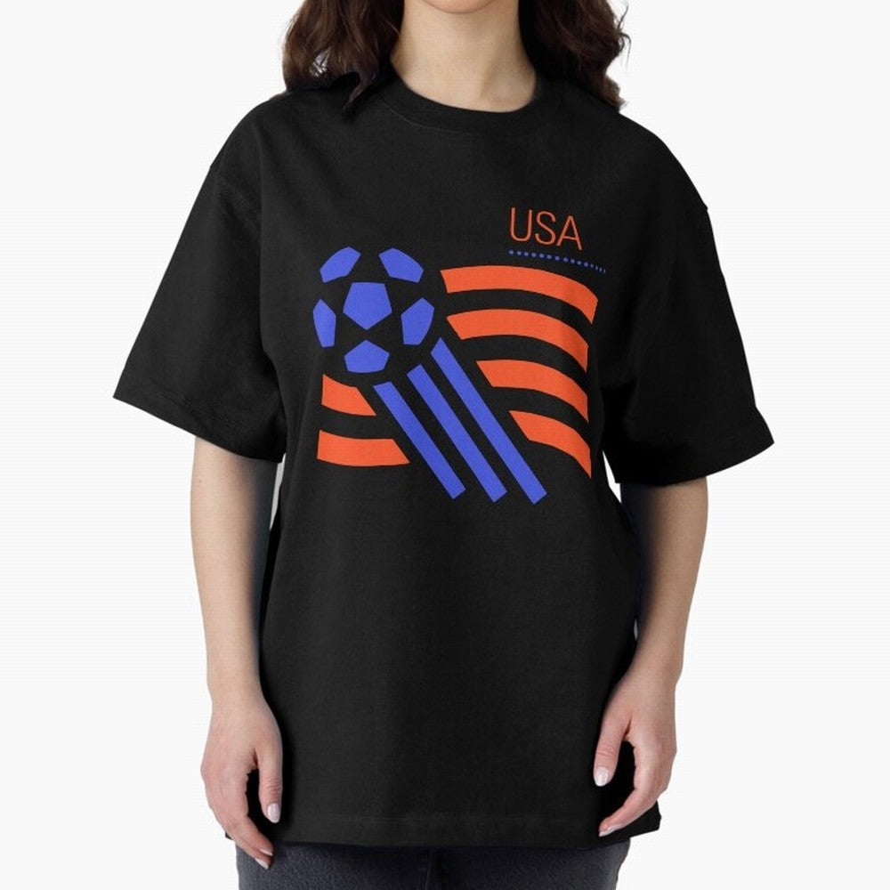 USA 1994 World Cup Soccer Retro 90s Oversized T-Shirt Bring Legendary Rivalry Energy to Match Day Hype around FIFA World Cup 2026, Messi, CR7 and Mbappe, Portugal, Spain and Germany, Goal Celebration Energy, Supporter Heritage, Football Icons and