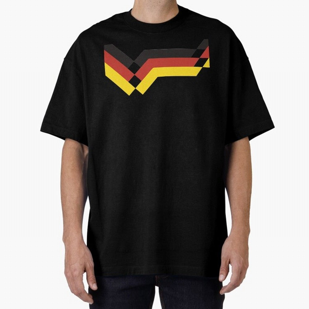 Germany Oversized T-Shirt Celebrate the Next Chapter of Global Football Passion for FIFA World Cup 2026, with CR7, Germany, Stadium Memories, Football Loyalty, International Chants and Championship Tradition; Perfect for Supporters Who Want Bold