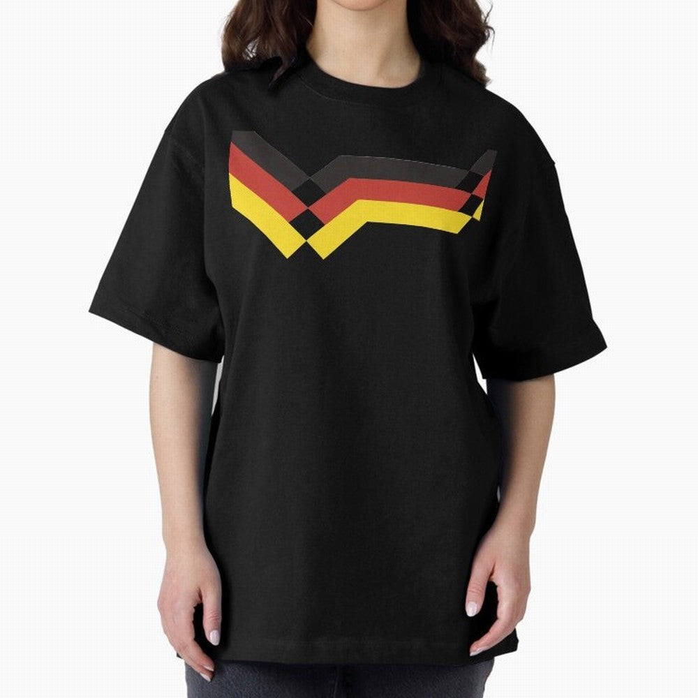 Germany Oversized T-Shirt Celebrate the Next Chapter of Global Football Passion for FIFA World Cup 2026, with CR7, Germany, Stadium Memories, Football Loyalty, International Chants and Championship Tradition; Perfect for Supporters Who Want Bold