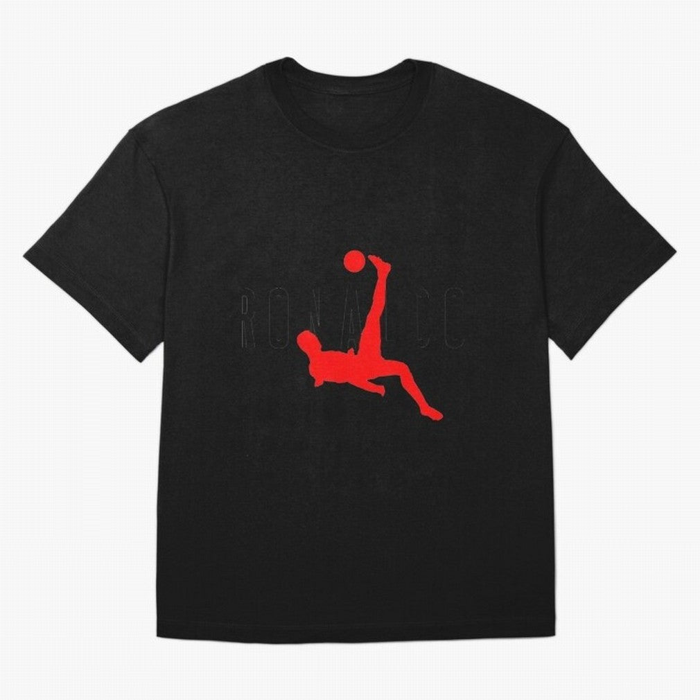 Air Ronaldo Classic T-Shirt Oversized T-Shirt Follow the Road to FIFA World Cup 2026 Group Stage Built around Haaland, Portugal Energy, Sports Nostalgia, International Competition, Famous Players and Unforgettable Victories; Perfect for Supporters