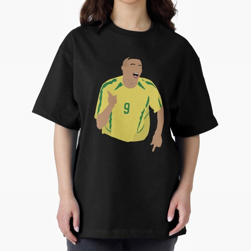Ronaldo Oversized T-Shirt Bring Supporter Culture to Match Day Hype around FIFA World Cup 2026 Group Stage, CR7, Argentina, Match Day Excitement, Supporter Culture, Golden Goals and Global Football Passion; Perfect for Fans, Collectors, Family